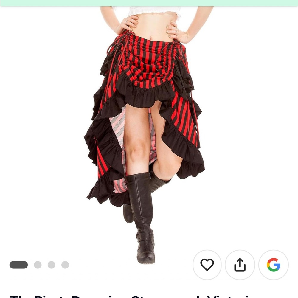 Steampunk style skirt